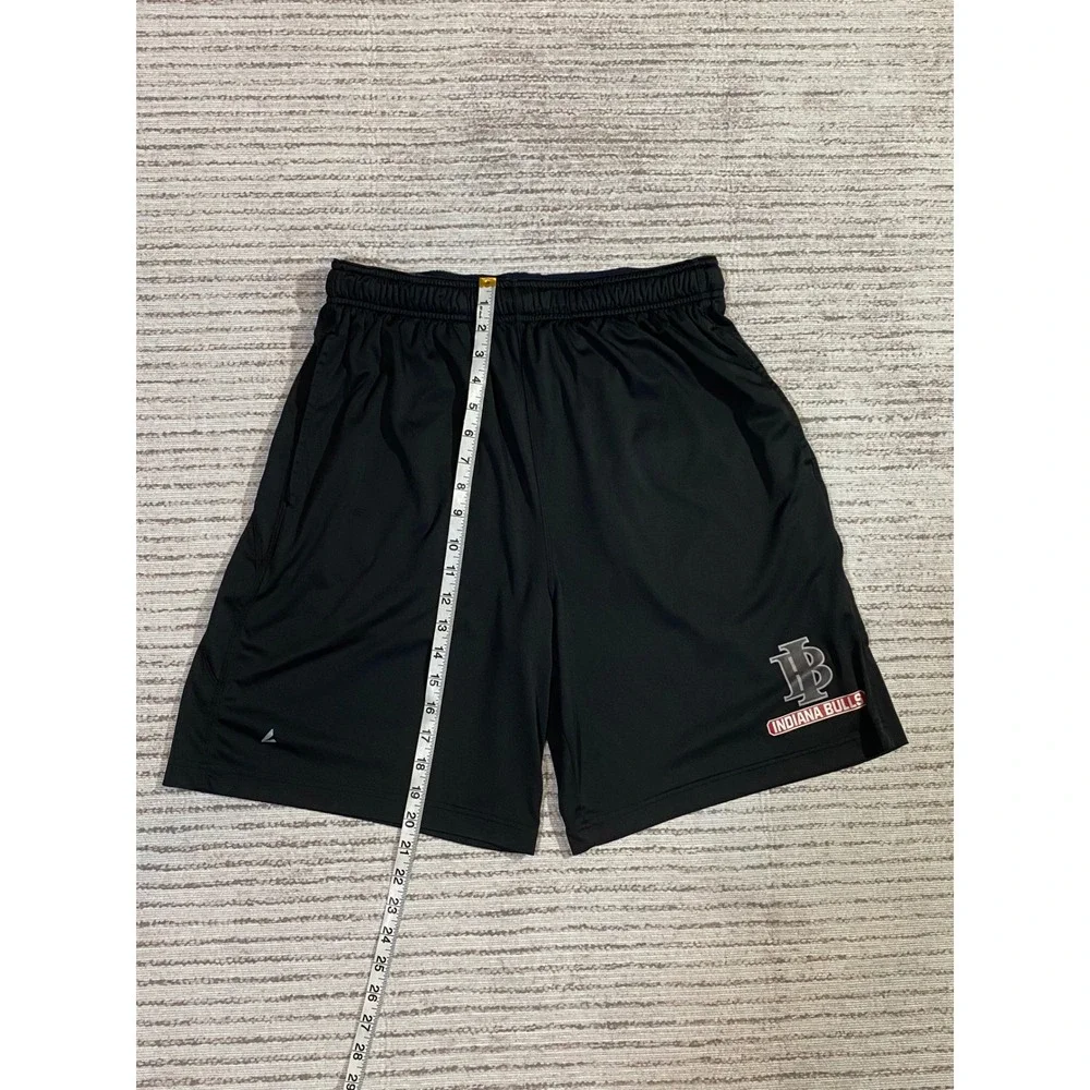 BSN Sports Indiana Bulls Mens Shorts Black Athletic‎ Training Medium RN 67238